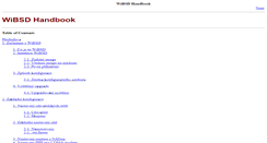 Desktop Screenshot of handbook.wibsd.cz