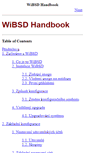 Mobile Screenshot of handbook.wibsd.cz